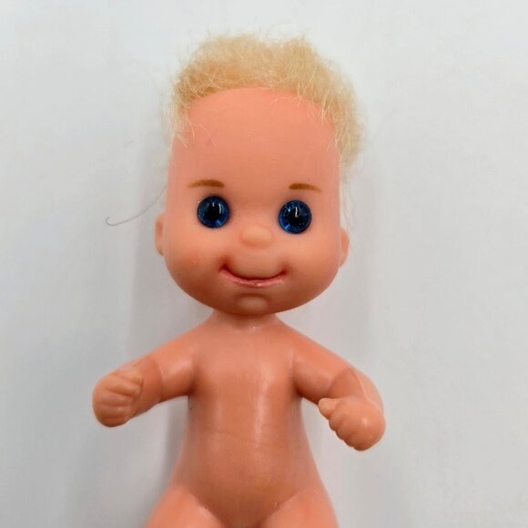 Vintage Sunshine Family Baby Doll Blue Eyes Blonde 1973 Mattel Baby Sweets - Picture 7 of 10
